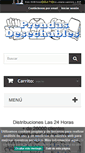 Mobile Screenshot of prendasdesechables.com
